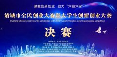 诸城市全民创业大赛暨大学生创新创业大赛决赛圆满结束！